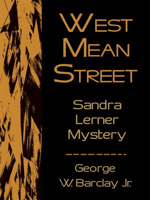 cover image of West Mean Street